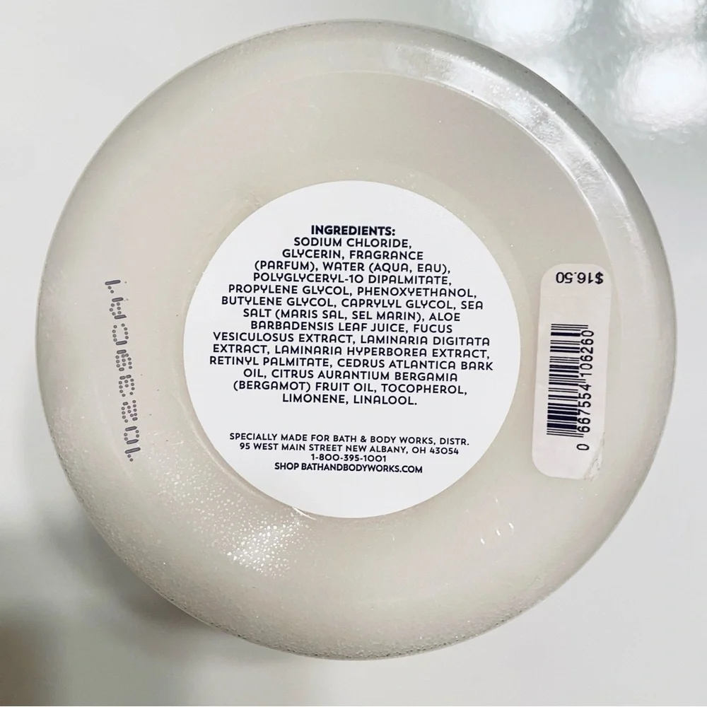 Bath & Body Works Aromatherapy Ocean Essentials Sea Salt Body Scrub